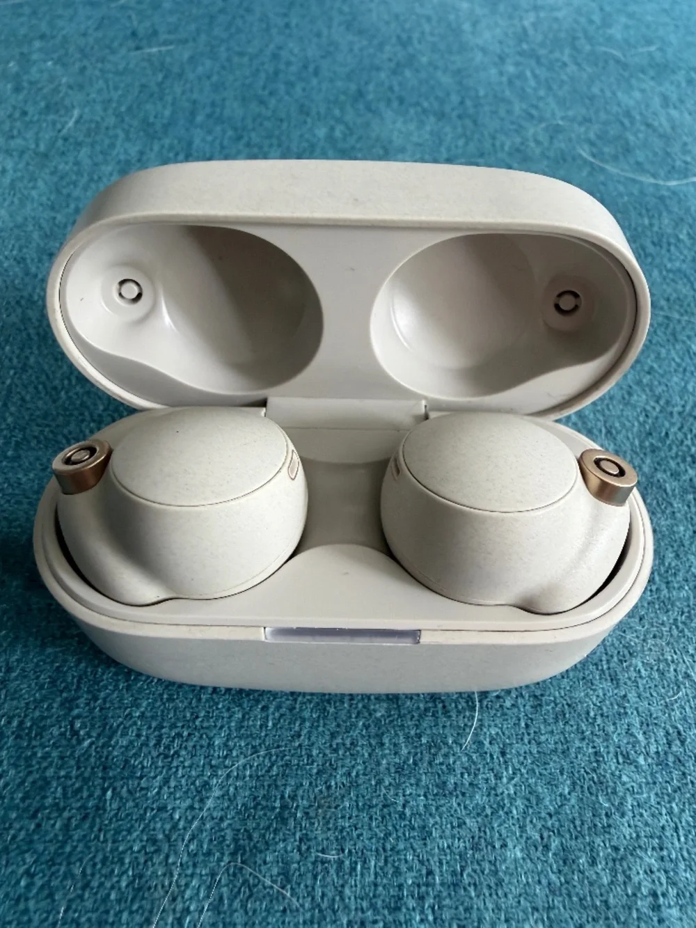 Sony Noise Canceling Earbuds YY2948 with charging case and original box